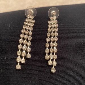 Rhinestone Dangle Earrings